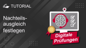 Nachteilsausgleich festlegen