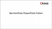 Barrierefreie Powerpoints BHDL