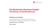 Modulreihe Business Englisch erklärt (FB 1)