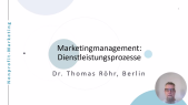 NPO-Marketing: Dienstleistungsprozesse